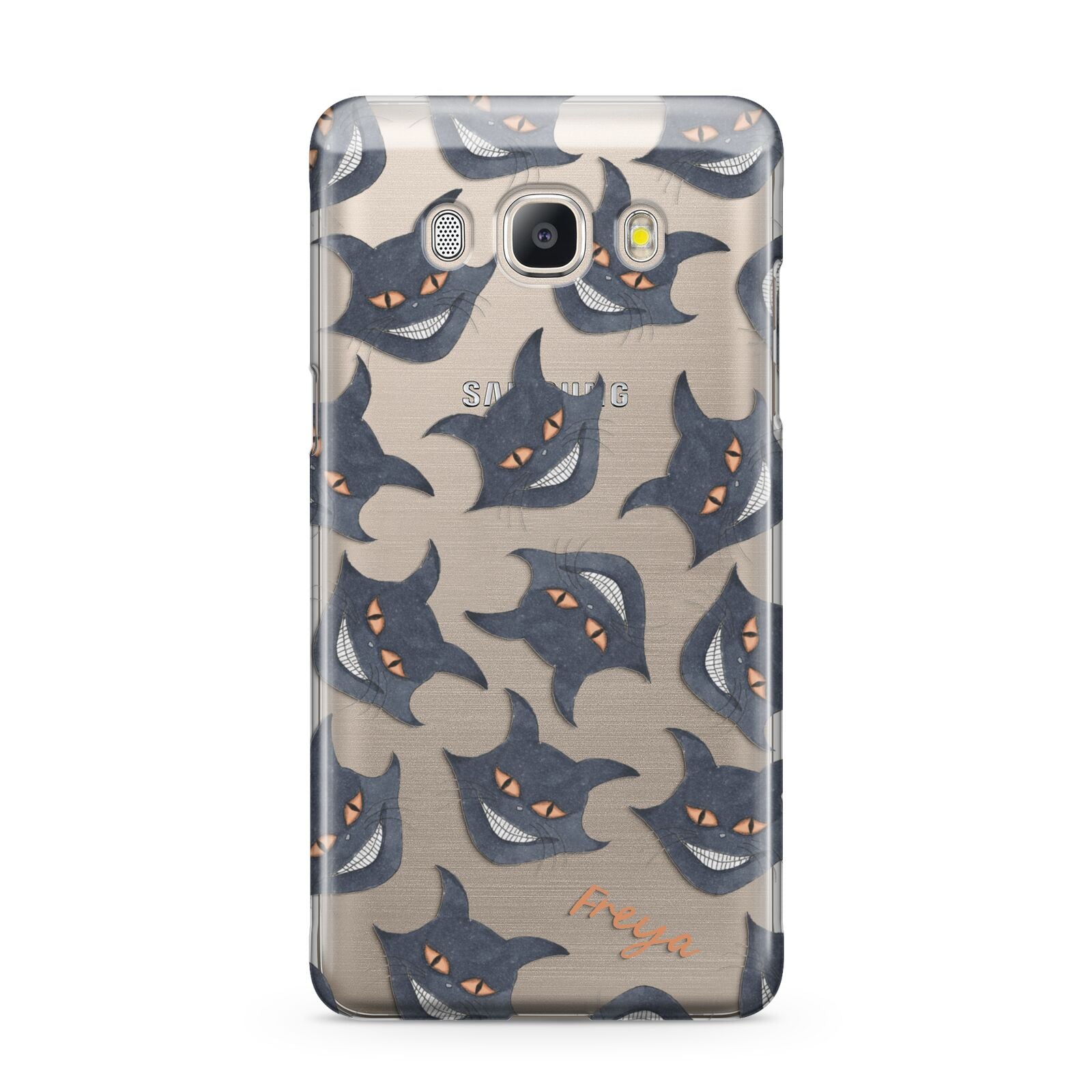 Creepy Cat Halloween Personalised Samsung Galaxy J5 2016 Case