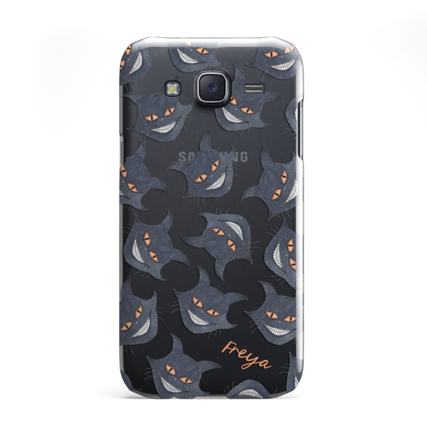 Creepy Cat Halloween Personalised Samsung Galaxy J5 Case