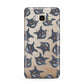 Creepy Cat Halloween Personalised Samsung Galaxy J7 2016 Case on gold phone