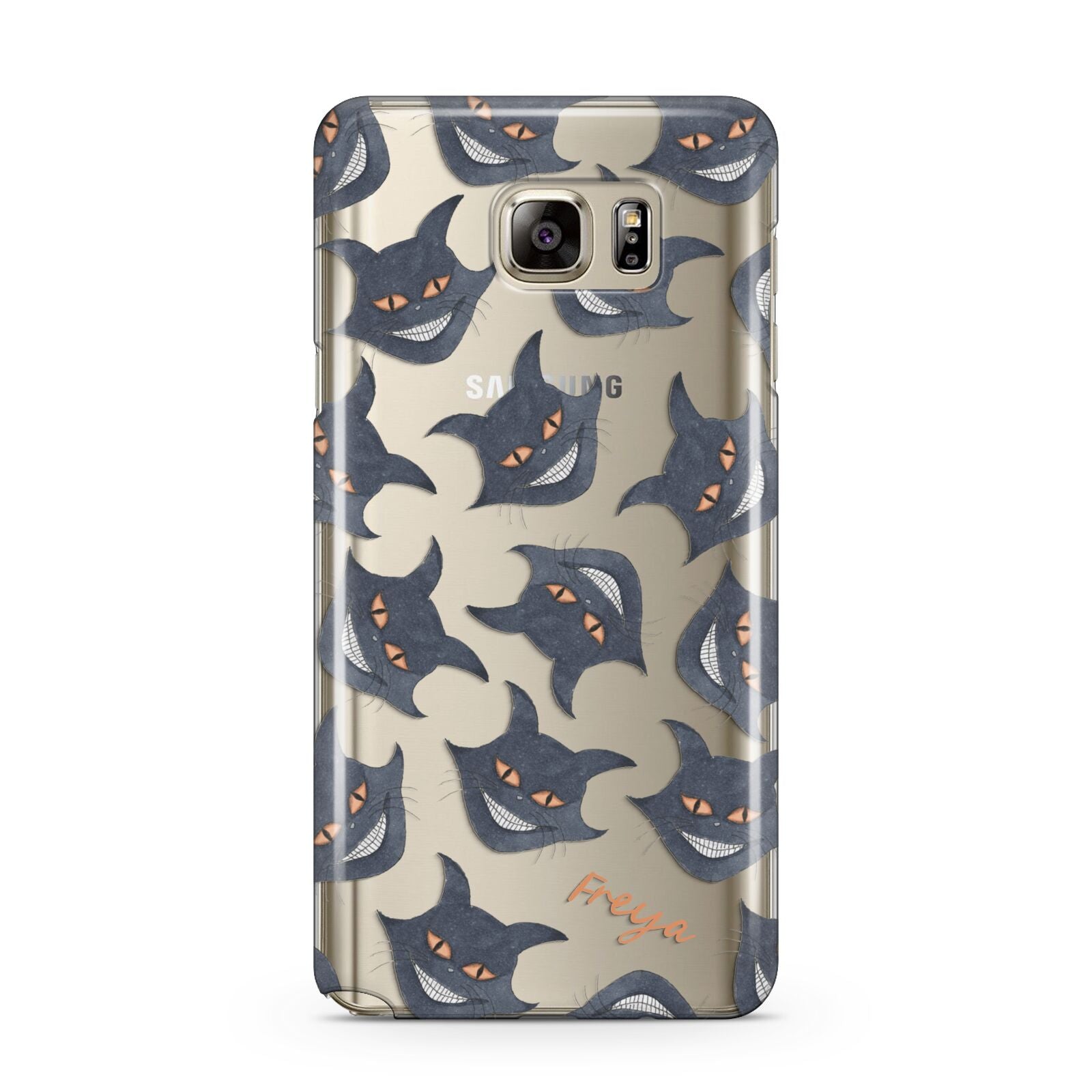 Creepy Cat Halloween Personalised Samsung Galaxy Note 5 Case