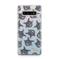 Creepy Cat Halloween Personalised Samsung Galaxy S10 Plus Case