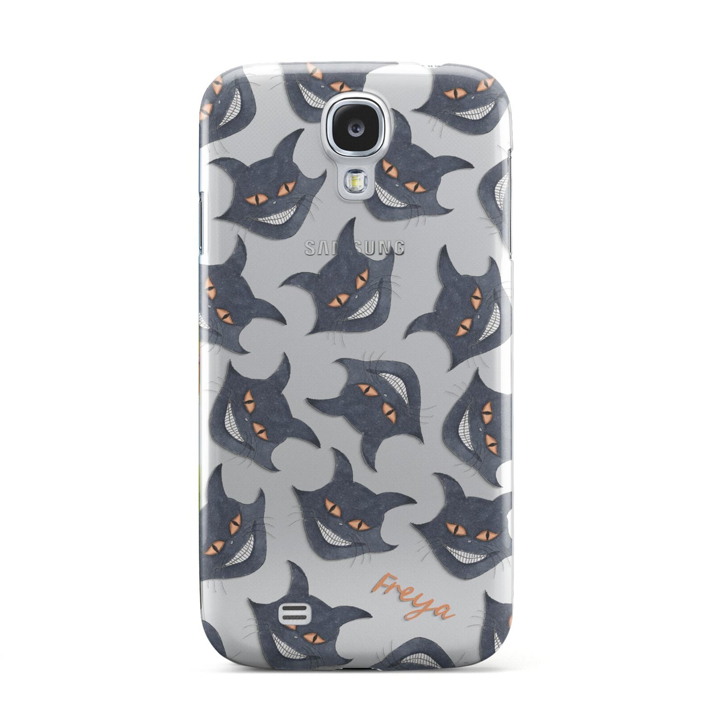 Creepy Cat Halloween Personalised Samsung Galaxy S4 Case