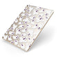 Crowd of Ghosts with Transparent Background Apple iPad Case on Gold iPad Side View