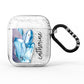 Crystals Personalised Name AirPods Glitter Case