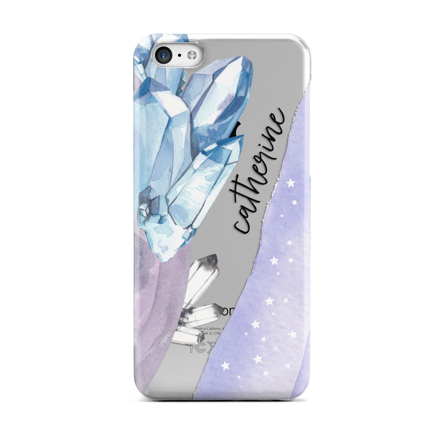 Crystals Personalised Name Apple iPhone 5c Case