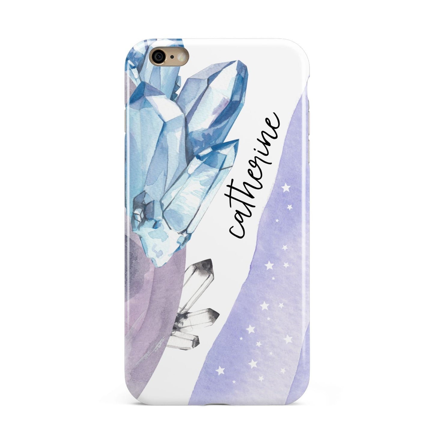 Crystals Personalised Name Apple iPhone 6 Plus 3D Tough Case