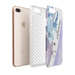 Crystals Personalised Name Apple iPhone 7 8 Plus 3D Tough Case Expanded View
