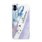 Crystals Personalised Name Apple iPhone Xs Max 3D Tough Case