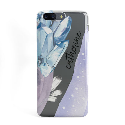 Crystals Personalised Name OnePlus Case