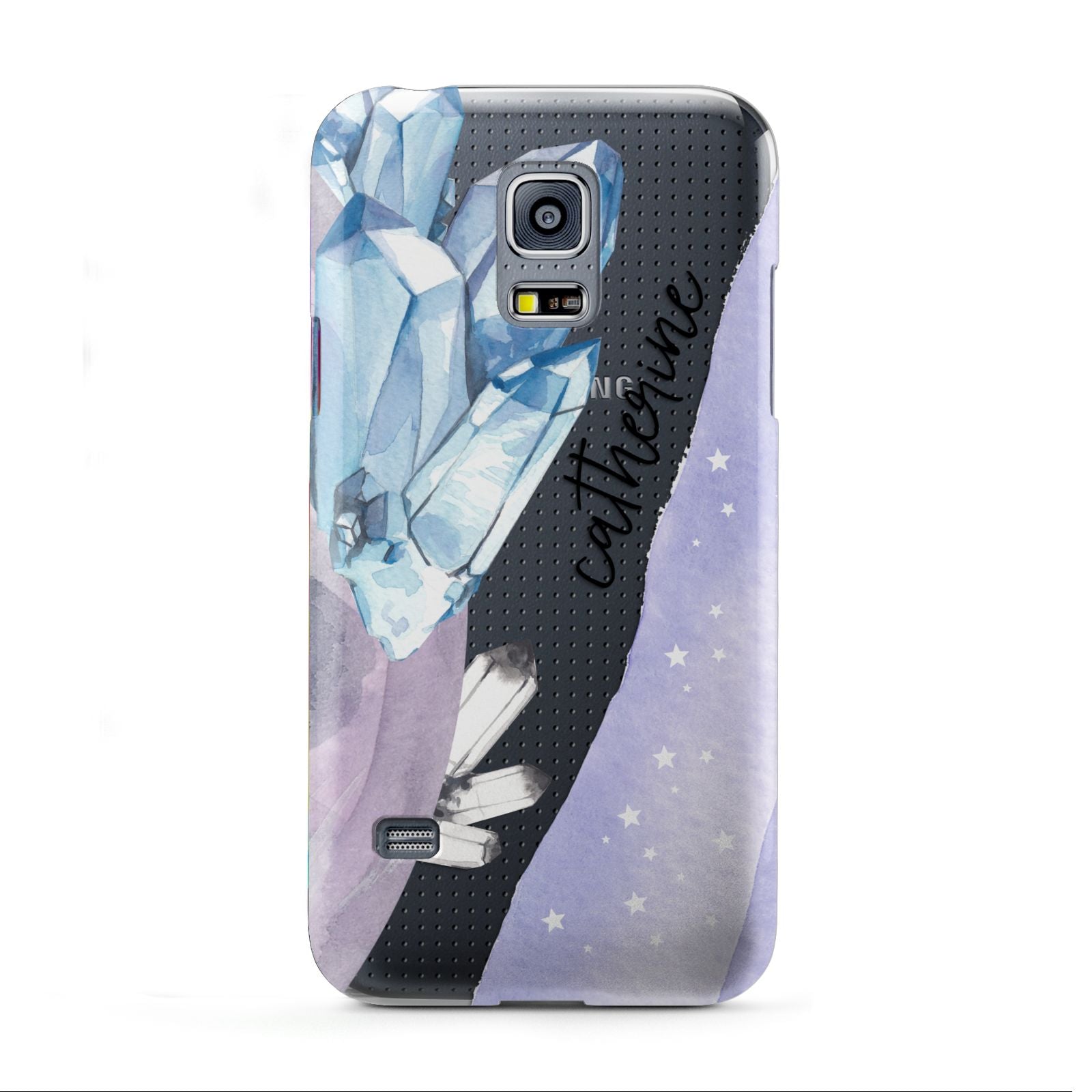 Crystals Personalised Name Samsung Galaxy S5 Mini Case