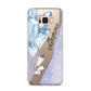 Crystals Personalised Name Samsung Galaxy S8 Plus Case