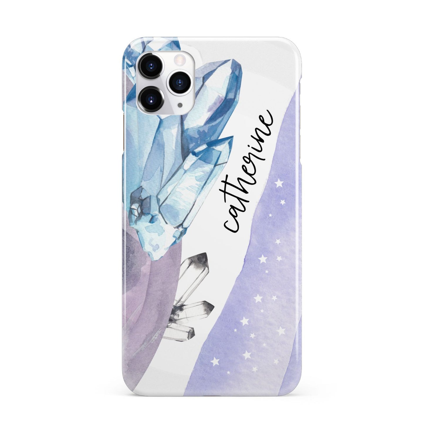 Crystals Personalised Name iPhone 11 Pro Max 3D Snap Case