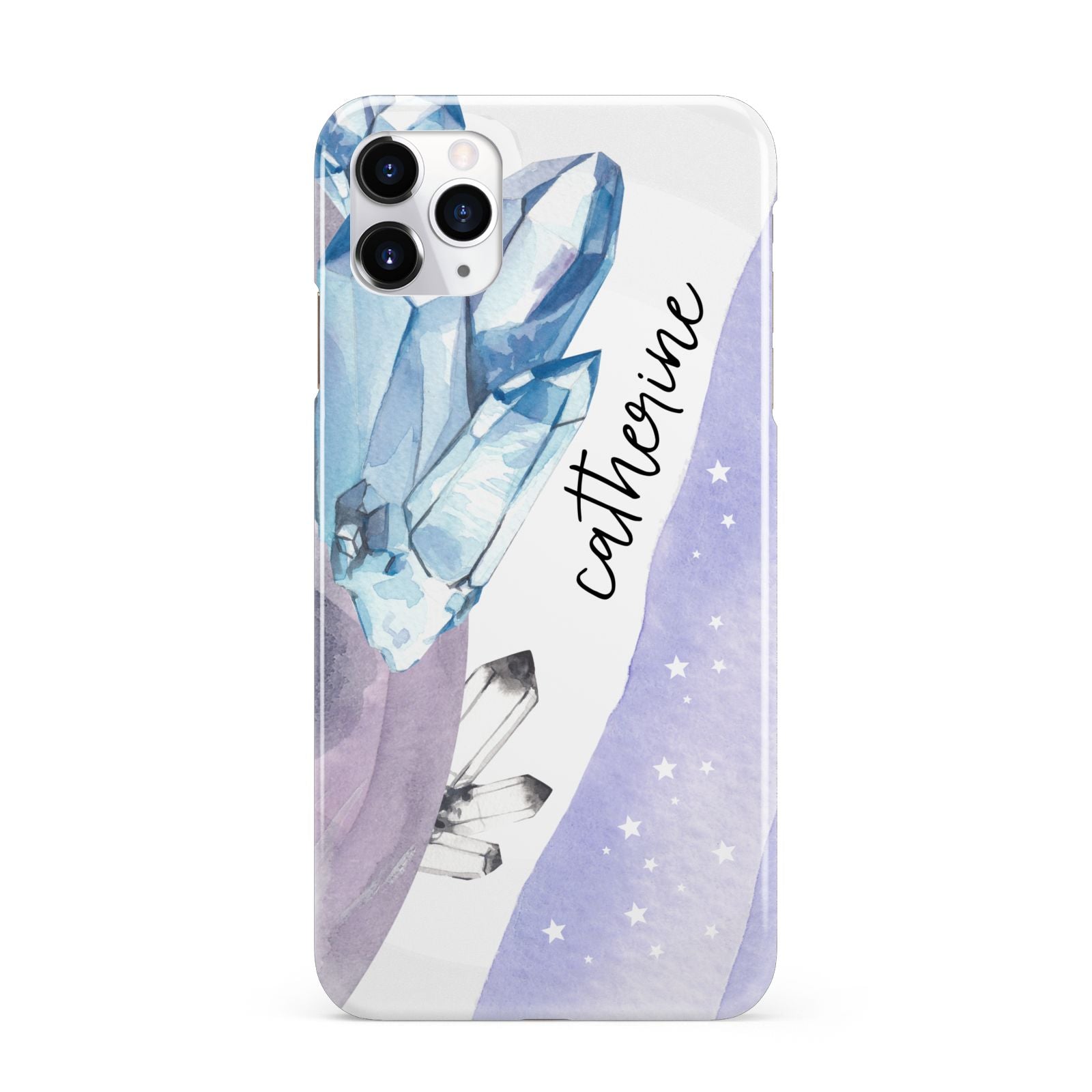 Crystals Personalised Name iPhone 11 Pro Max 3D Snap Case