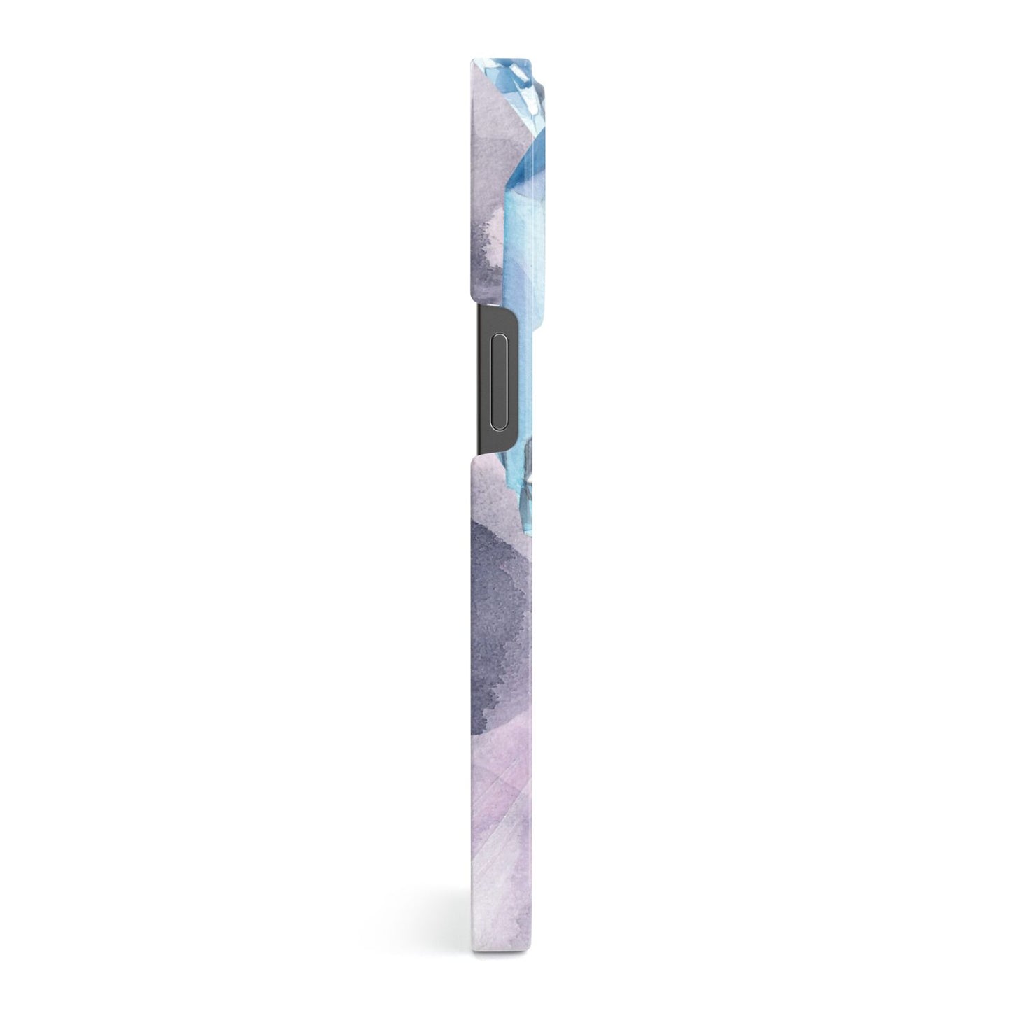Crystals Personalised Name iPhone 13 Pro Side Image 3D Snap Case