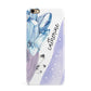 Crystals Personalised Name iPhone 6 Plus 3D Snap Case on Gold Phone