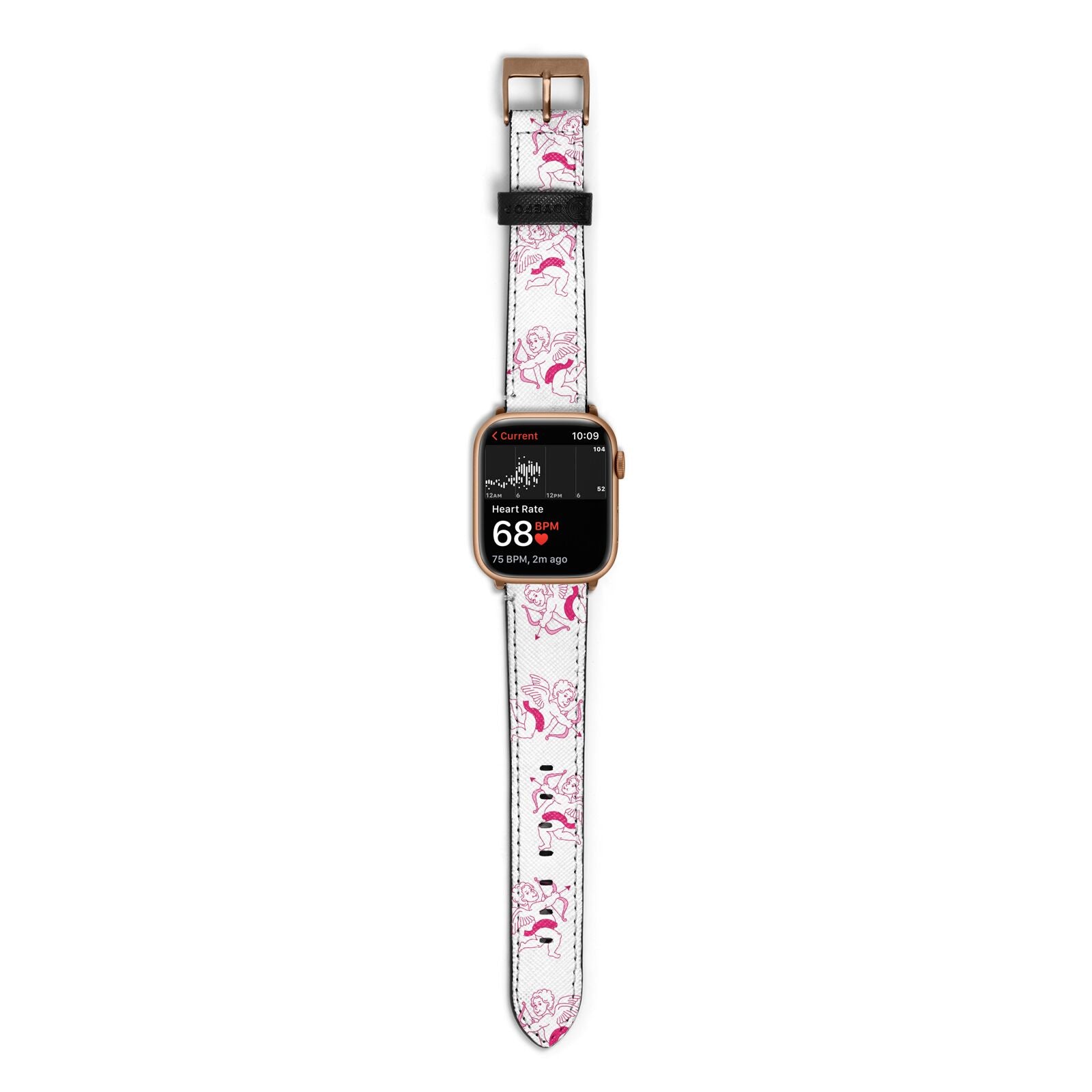 Cupid Apple Watch Strap Size 38mm with Gold Hardware
