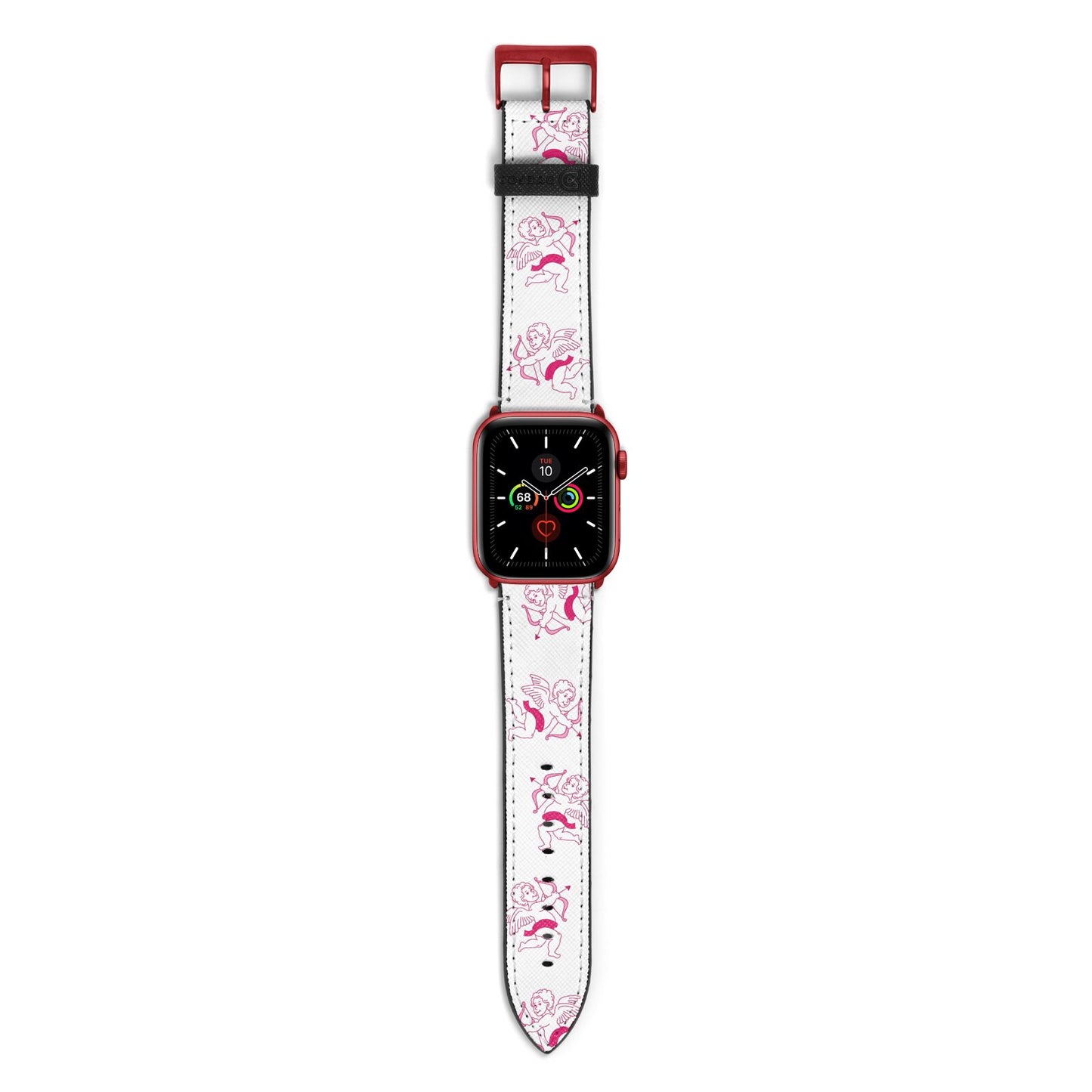 Cupid Apple Watch Strap with Red Hardware
