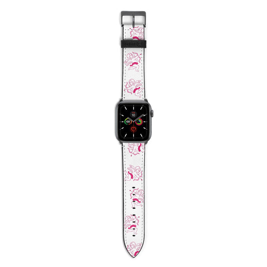 Cupid Apple Watch Strap with Space Grey Hardware