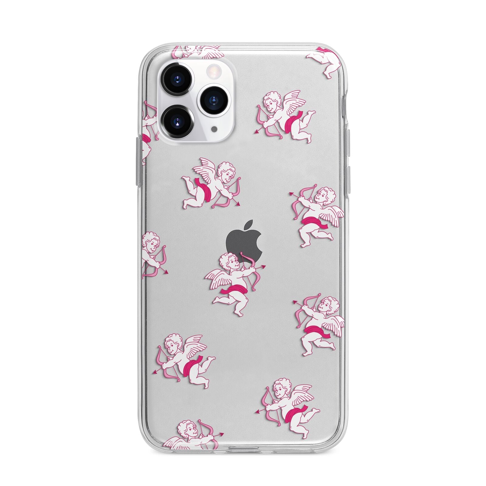 Cupid Apple iPhone 11 Pro in Silver with Bumper Case