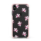 Cupid Apple iPhone Xs Max Impact Case Pink Edge on Black Phone