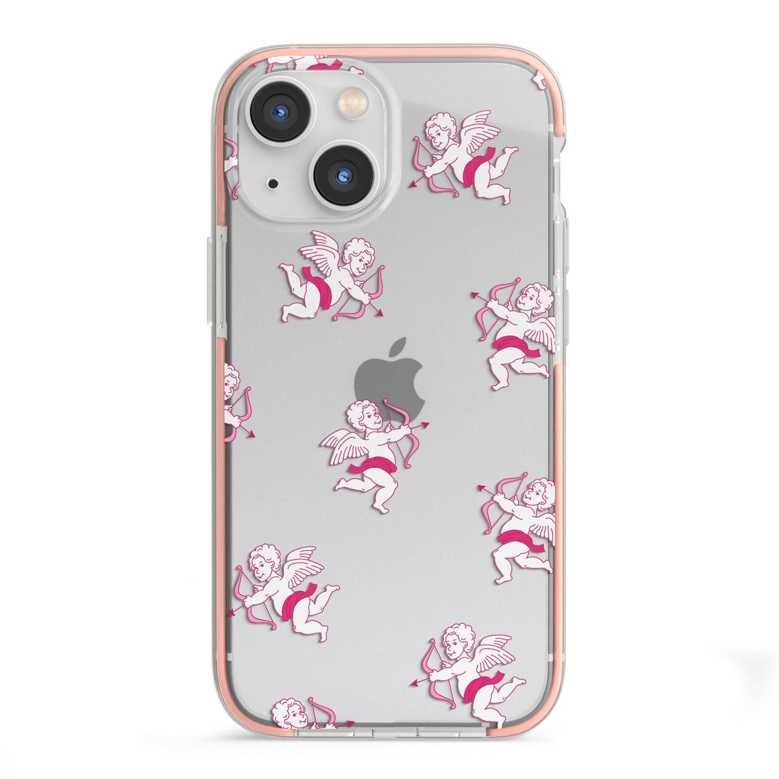 Cupid iPhone 13 Mini TPU Impact Case with Pink Edges