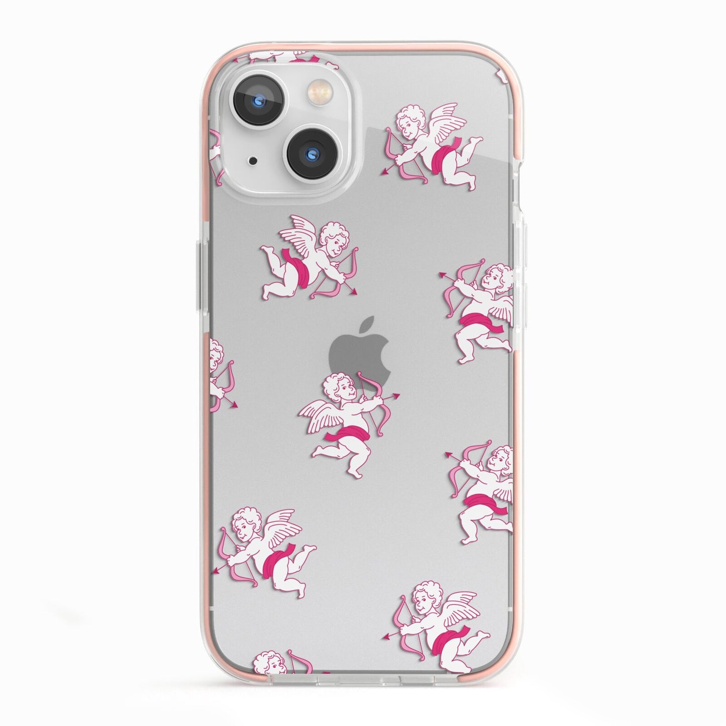Cupid iPhone 13 TPU Impact Case with Pink Edges