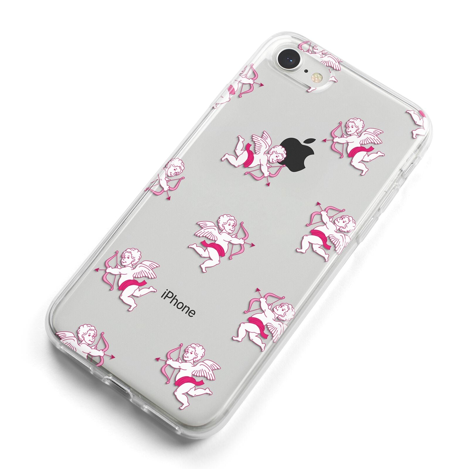 Cupid iPhone 8 Bumper Case on Silver iPhone Alternative Image