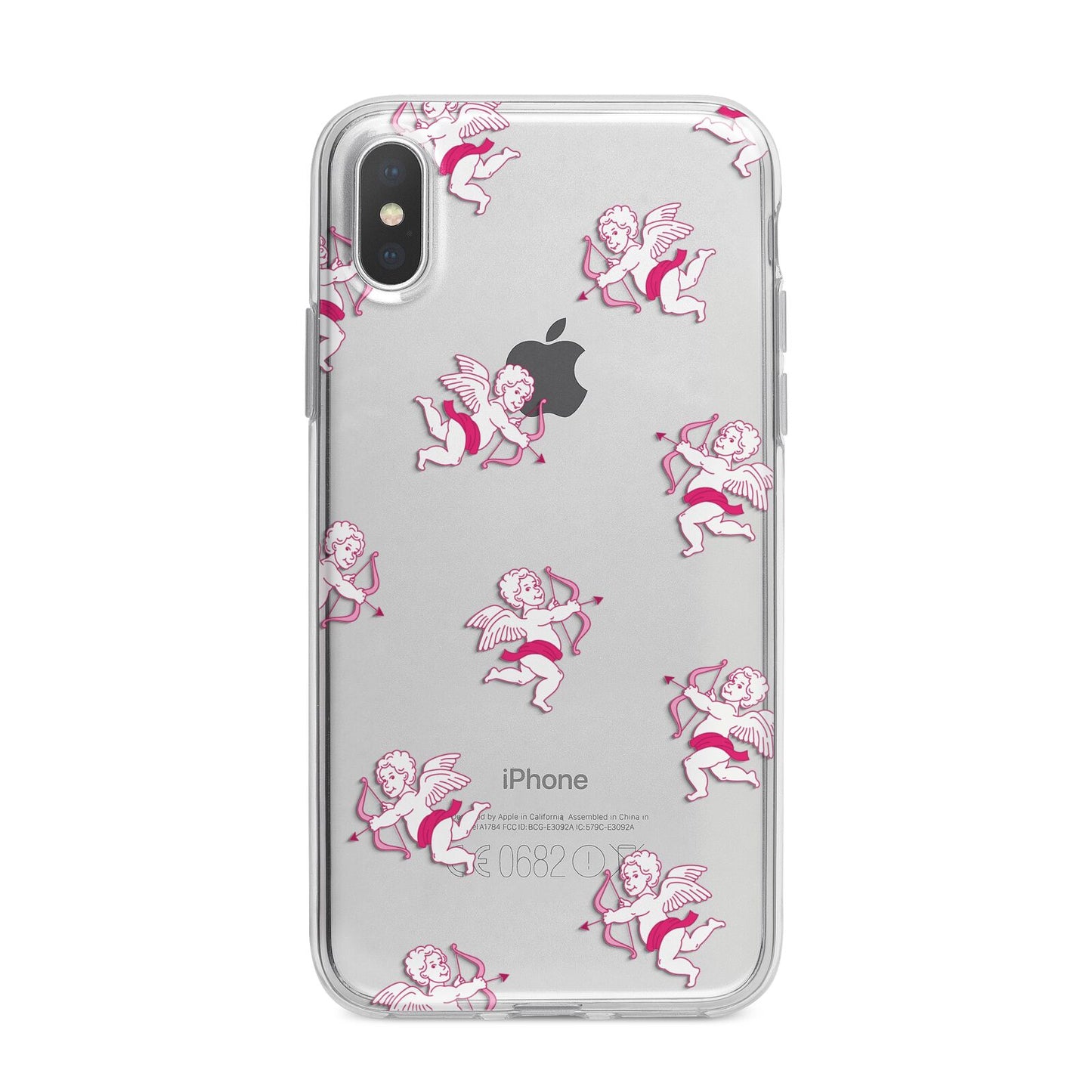 Cupid iPhone X Bumper Case on Silver iPhone Alternative Image 1