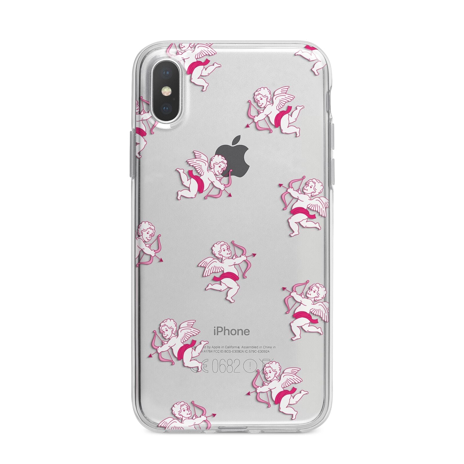 Cupid iPhone X Bumper Case on Silver iPhone Alternative Image 1