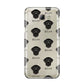 Curly Coated Retriever Icon with Name Samsung Galaxy A8 2016 Case