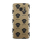 Curly Coated Retriever Icon with Name Samsung Galaxy Case