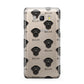 Curly Coated Retriever Icon with Name Samsung Galaxy J5 2016 Case