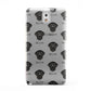 Curly Coated Retriever Icon with Name Samsung Galaxy Note 3 Case