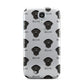 Curly Coated Retriever Icon with Name Samsung Galaxy S4 Case