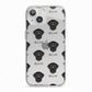 Curly Coated Retriever Icon with Name iPhone 13 TPU Impact Case with White Edges