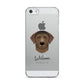 Curly Coated Retriever Personalised Apple iPhone 5 Case