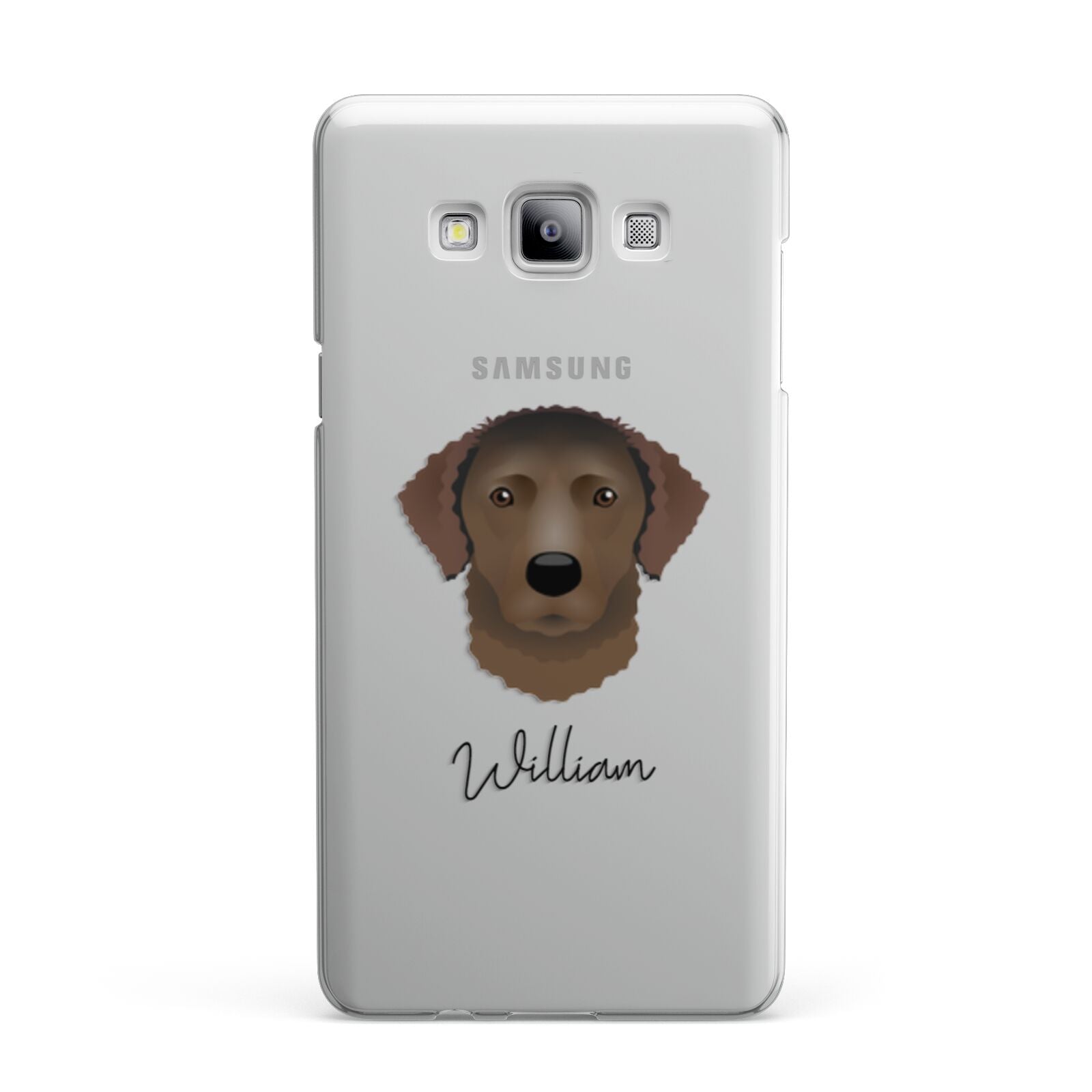 Curly Coated Retriever Personalised Samsung Galaxy A7 2015 Case