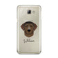 Curly Coated Retriever Personalised Samsung Galaxy A8 2016 Case