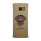 Curly Coated Retriever Personalised Samsung Galaxy Case