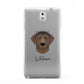 Curly Coated Retriever Personalised Samsung Galaxy Note 3 Case