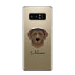 Curly Coated Retriever Personalised Samsung Galaxy Note 8 Case