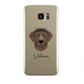 Curly Coated Retriever Personalised Samsung Galaxy S7 Edge Case