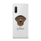 Curly Coated Retriever Personalised Sony Xperia 10 III Case