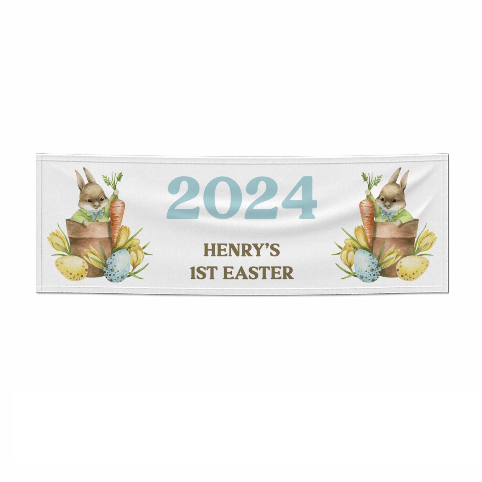 Custom 1st Easter 6x2 Paper Banner