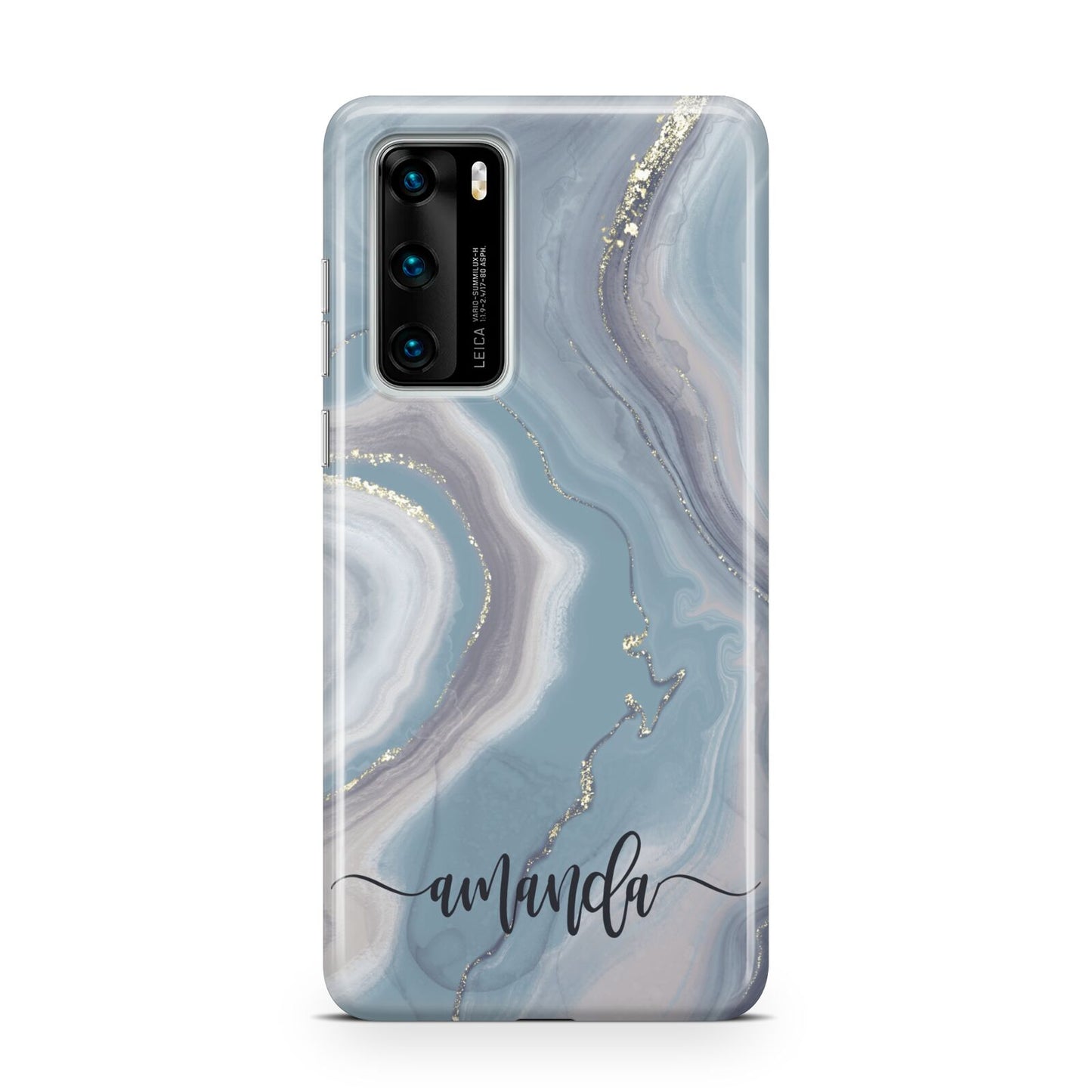 Custom Agate Huawei P40 Phone Case