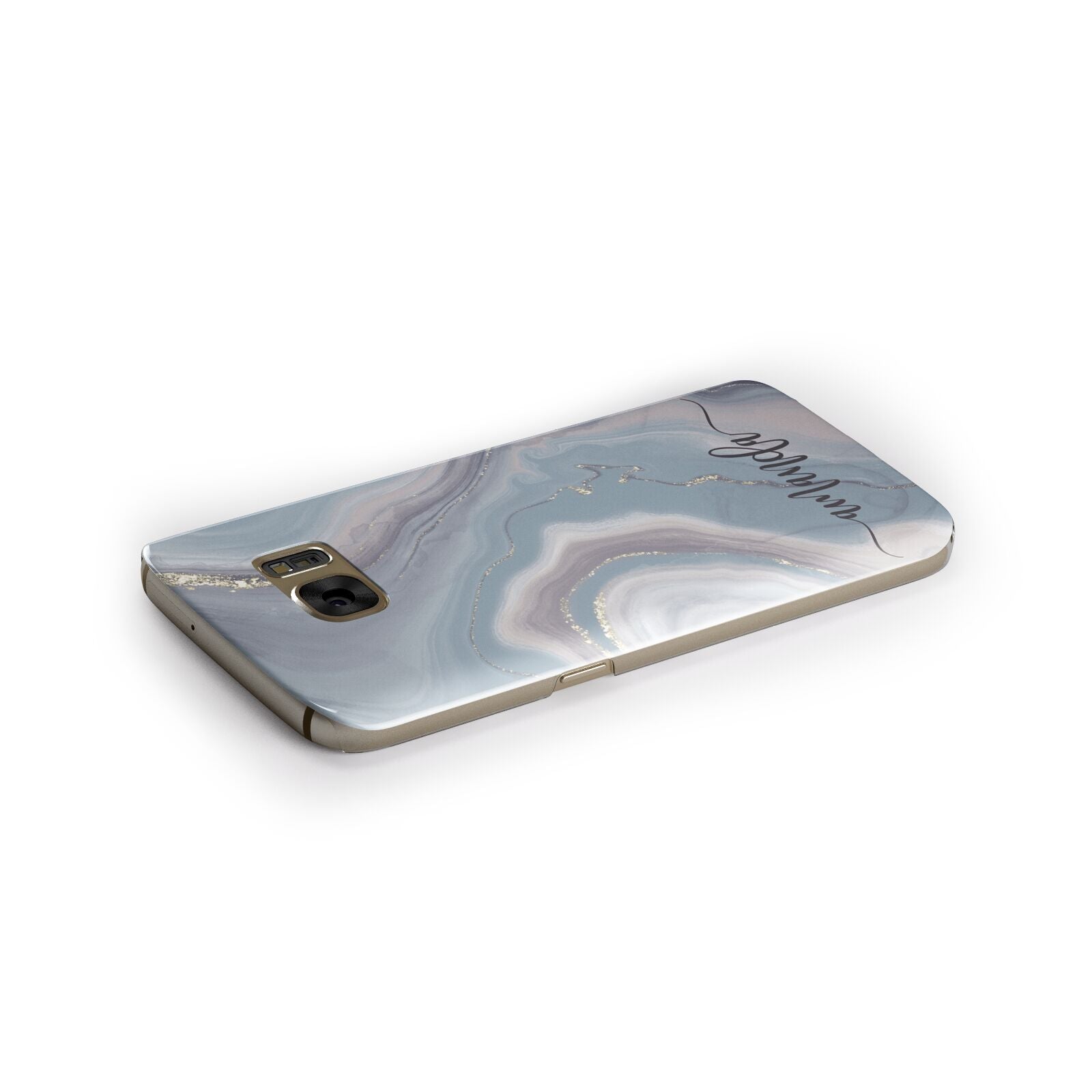 Custom Agate Samsung Galaxy Case Side Close Up