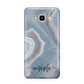 Custom Agate Samsung Galaxy J7 2016 Case on gold phone