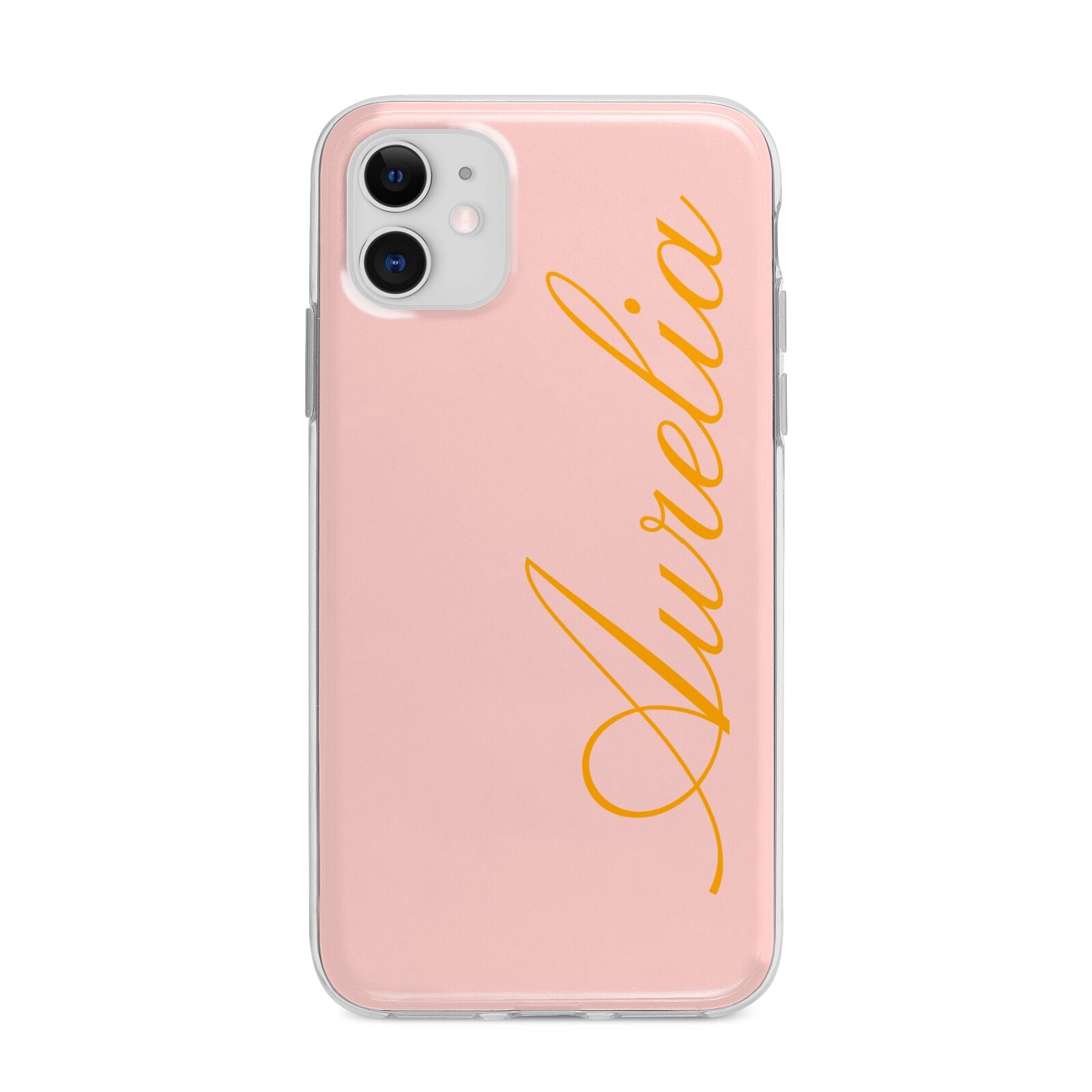Custom Apple iPhone 11 in White with Bumper Case