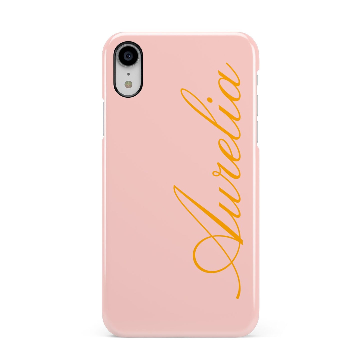 Custom Apple iPhone XR White 3D Snap Case