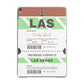 Custom Baggage Tag Apple iPad Grey Case